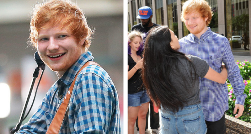 ¡Ed Sheeran tuvo este dulce detalle con una fan!