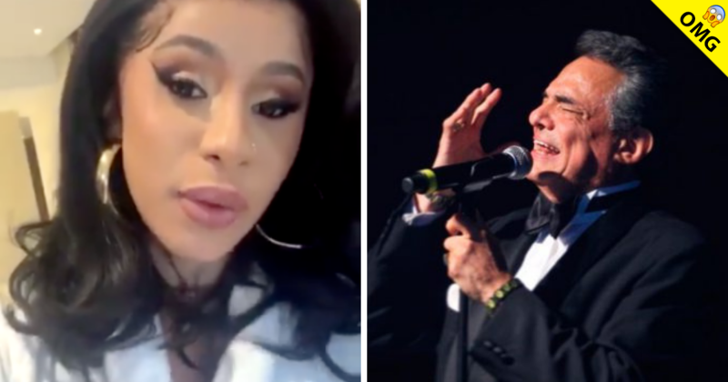 Cardi B rinde tributo a José José cantando ‘Si me dejas ahora’