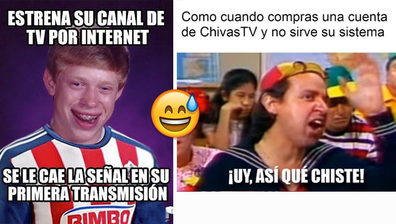 Estos son los mejores memes del lanzamiento de Chivas TV