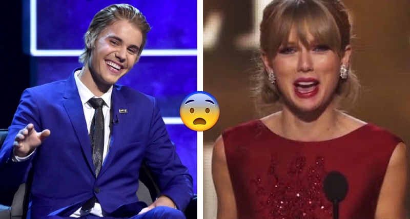 OMG! ¡Justin Bieber se burla épicamente de Taylor Swift!