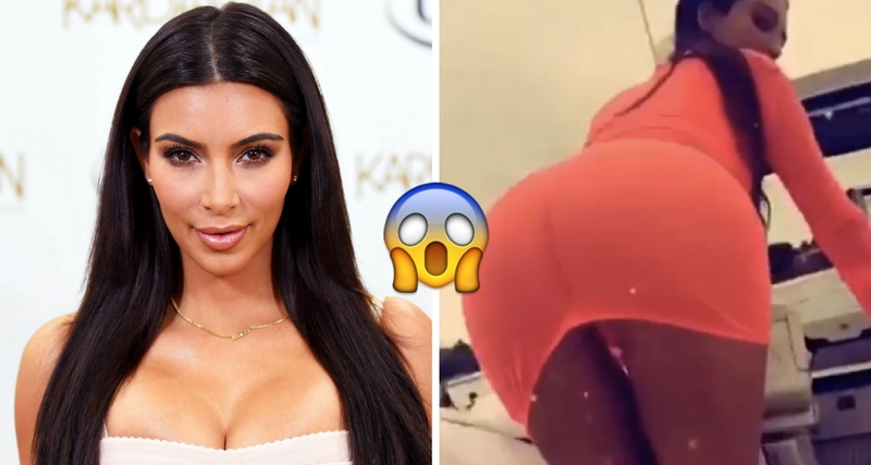 ¡LO MÁS HOT! Kim mostrando las pompas y twerkeando en VIDEO