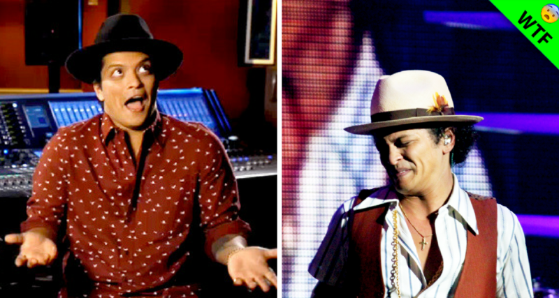 El impresionante cambio de look de Bruno Mars