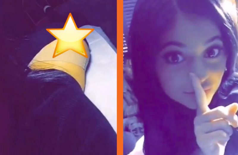 ¡Kylie Jenner se hizo un tatuaje en las pompas!