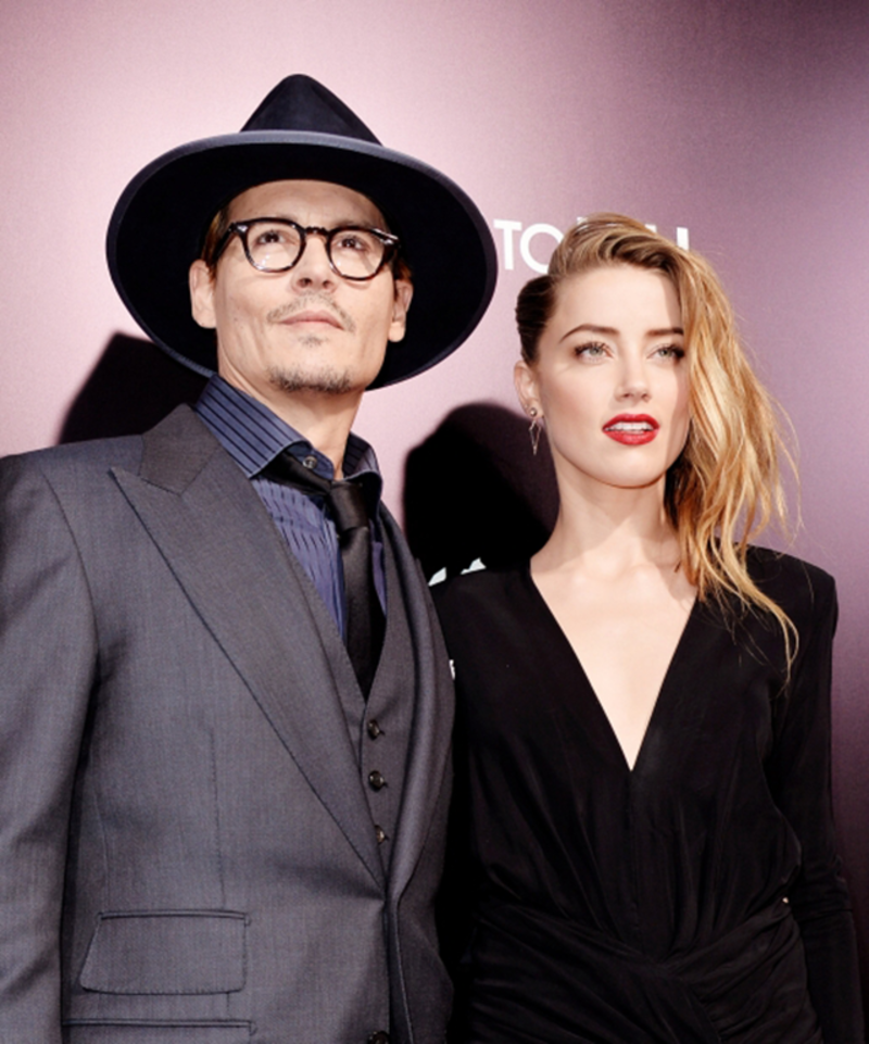 ¡Johnny Depp y Amber Heard festejaron su compromiso!