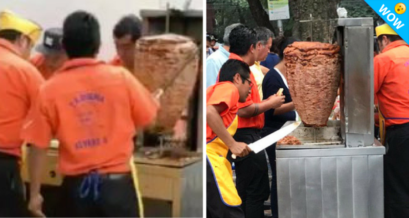 HÉROES: Regalan tacos al pastor a voluntarios y damnificados