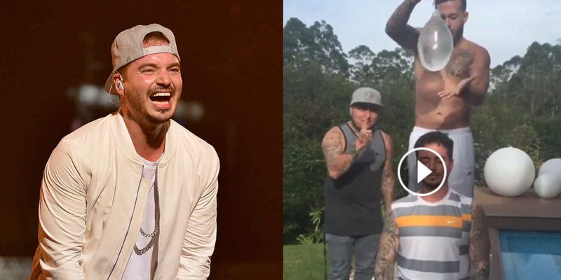 + VIDEO J Balvin sorprende a sus fans con #PruebaDelCondón