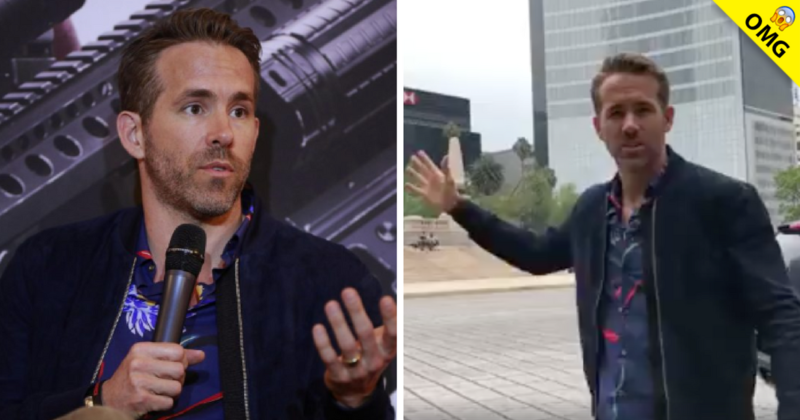 Ryan Reynolds viaja en micro durante su visita en la CDMX