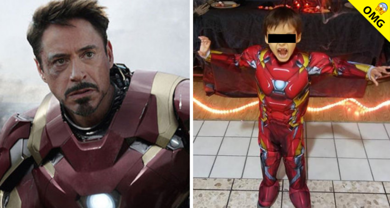 Iron Man sorprende a un niño con cáncer cerebral