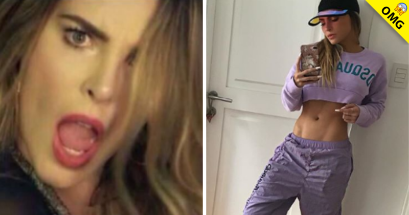 Belinda muestra su ‘panza gorda’ después de comer