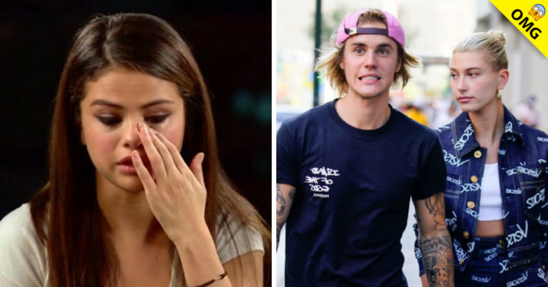 Selena Gómez lloró ante el compromiso de Justin y Hailey