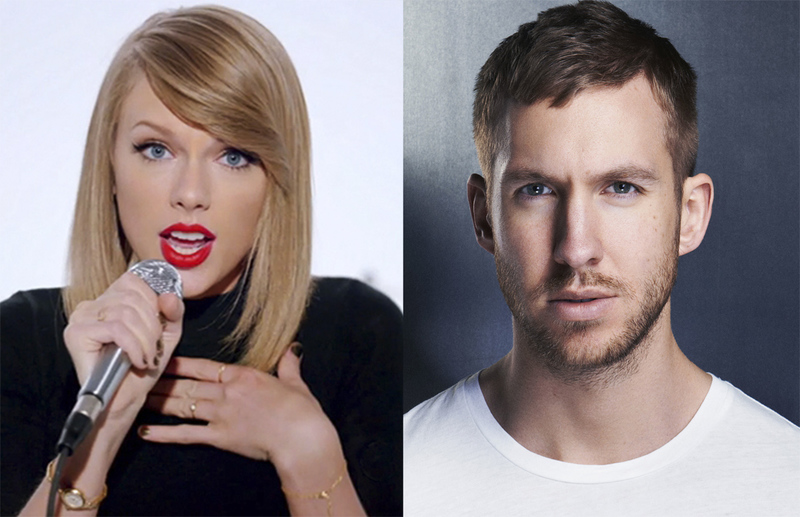 Taylor Swift y Calvin Harris juntos