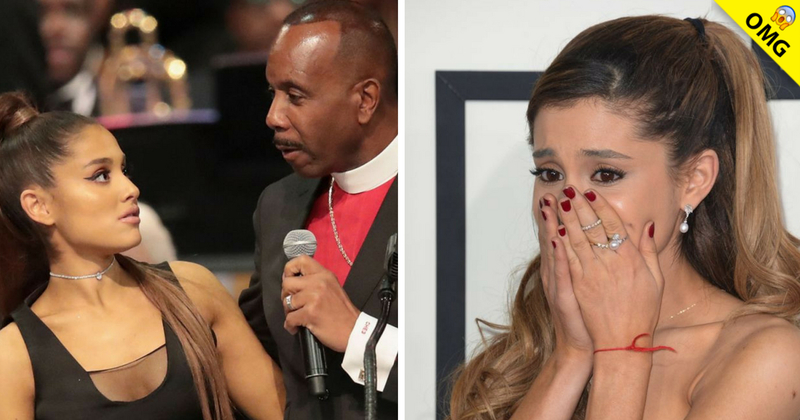 Denuncian acoso a Ariana Grande en pleno funeral