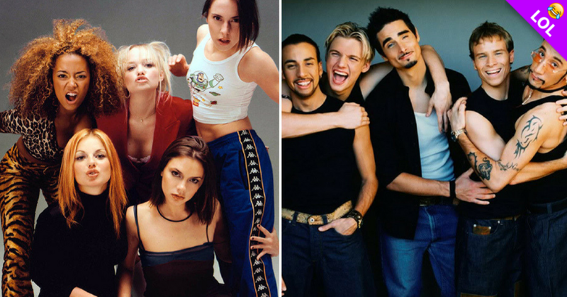 Los Backstreet Boys sorprenden disfrazados de las Spice Girls
