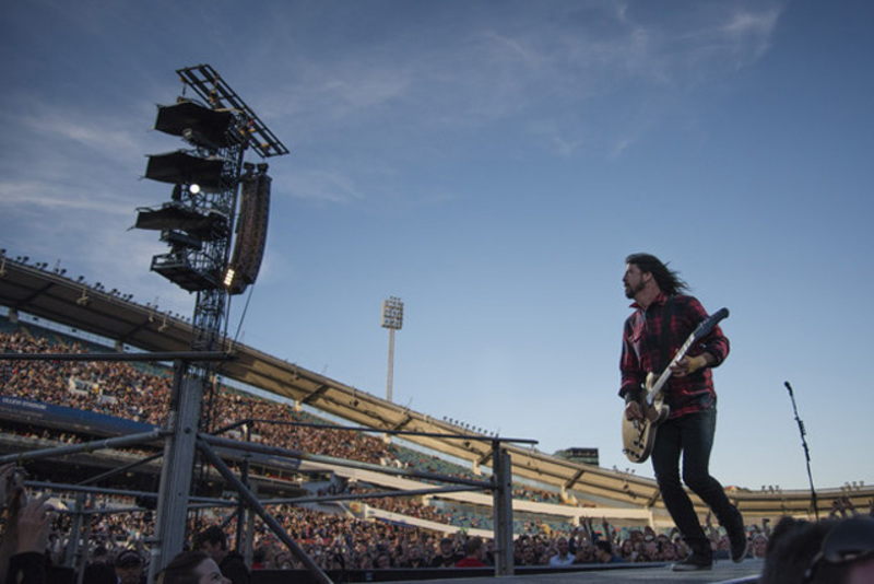 Dave Grohl… Un verdadero Rockstar