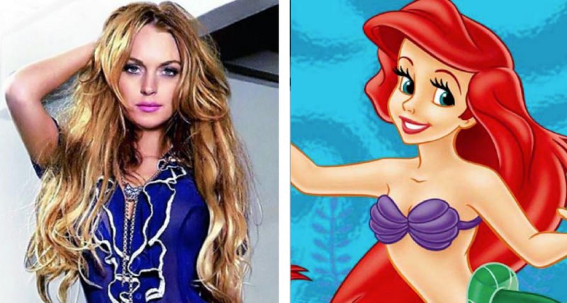 ¿Lindsay Lohan le dará vida a La Sirenita en la nueva versión?