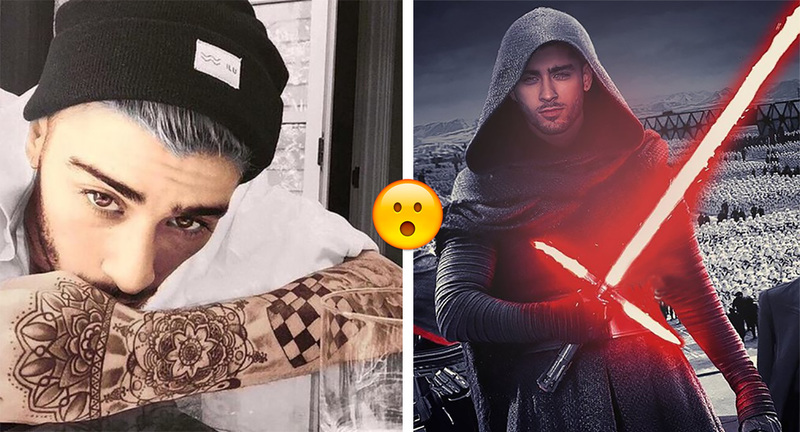 WOW! Zayn Malik se hizo el tatuaje de Star Wars más épico