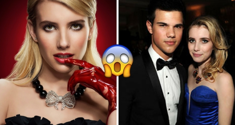 +VIDEO Taylor Laurent besa a Emma Roberts apasionadamente