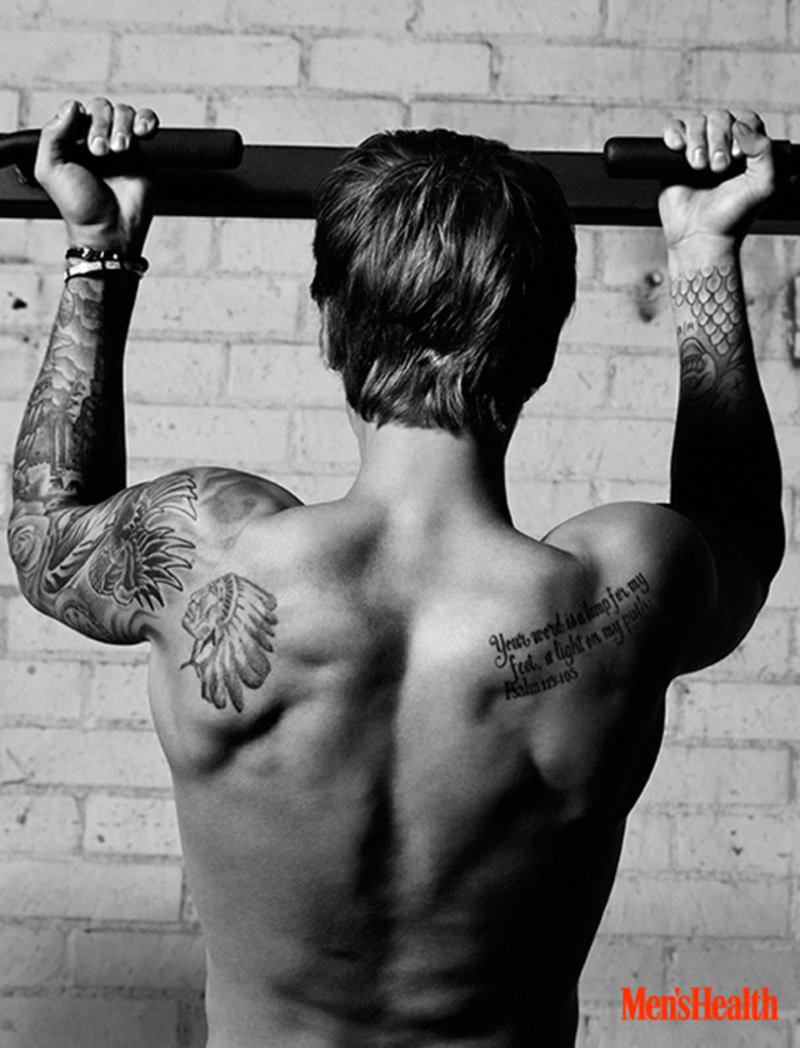 Justin Bieber muestra su cuerpo sin Photoshop