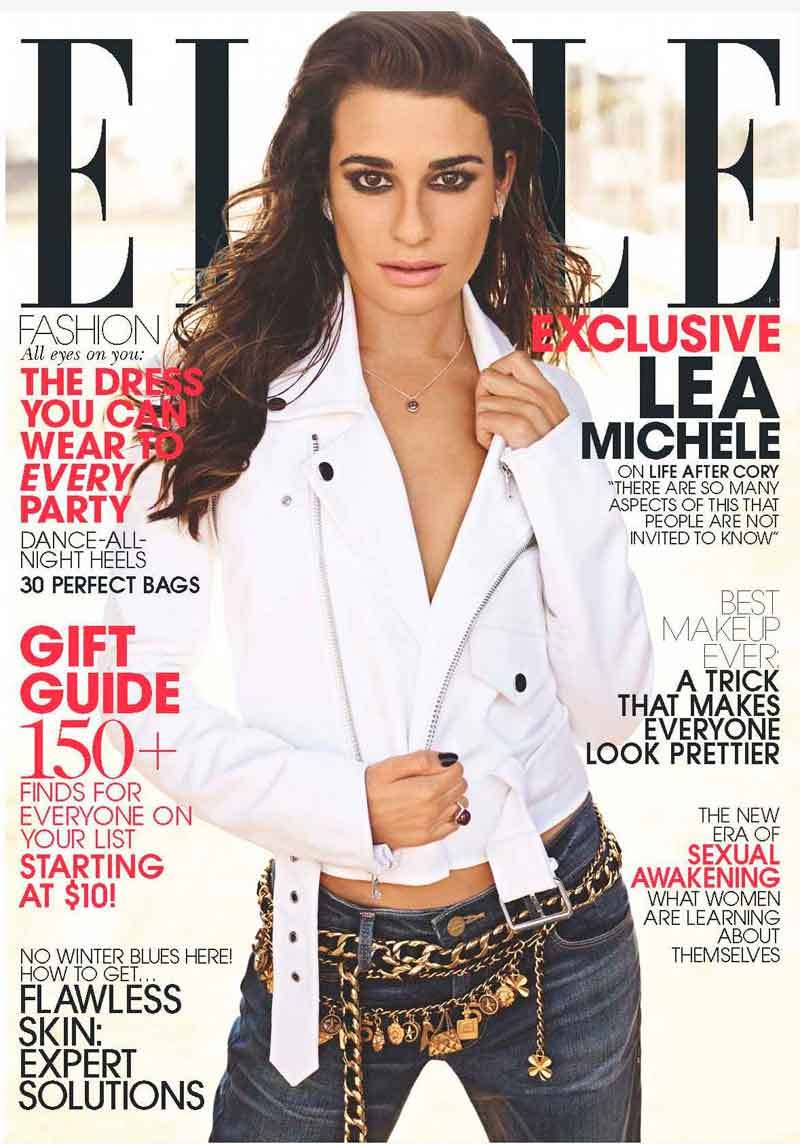 Lea Michelle, sexy en la revista ELLE