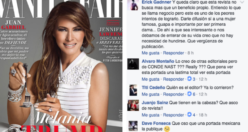 Famosa revista pone a Melania en portada y méxicanos enloquecen