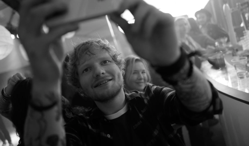 Ed Sheeran saldrá en el cine.