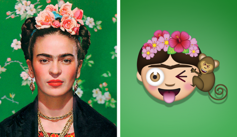 WOW! Mira los nuevos EMOJIS de Frida Kahlo