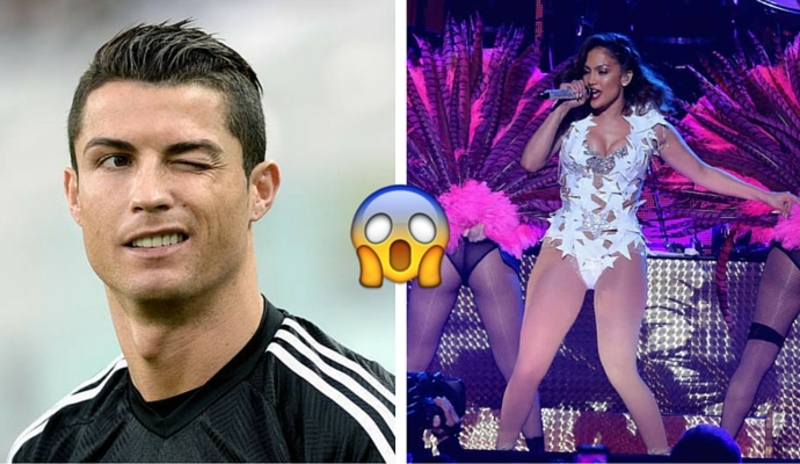 WTF ¿Cristiano Ronaldo lanzó su carrera de cantante junto a JLo?