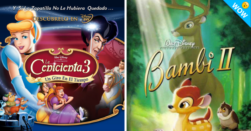 Películas de Disney que tuvieron secuela y tal vez no lo sabías.