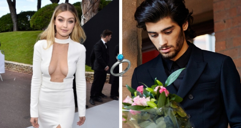 OMG ¡Gigi Hadid y Zayn están a un paso del altar!