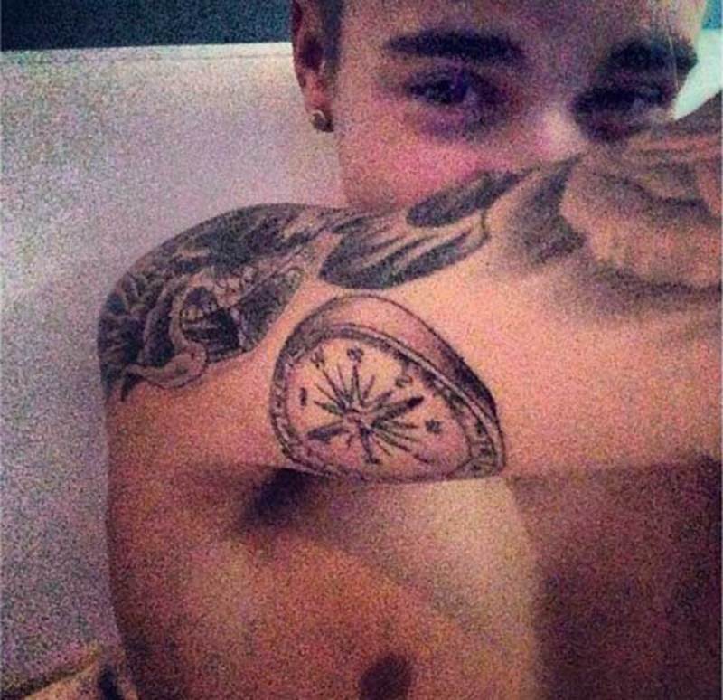 Justin Bieber estrena tatuajes