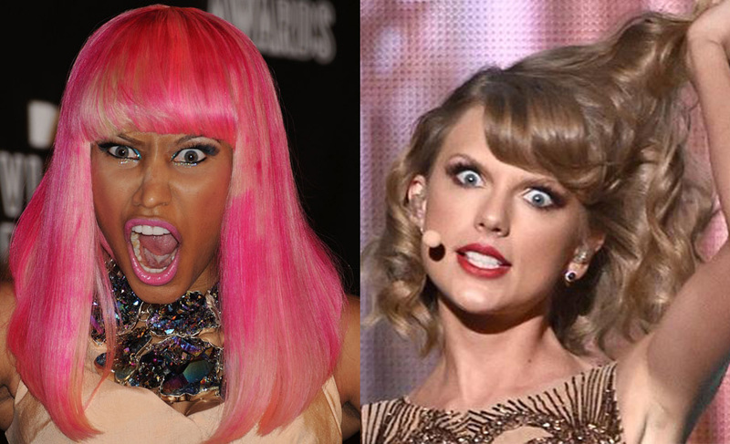 Pelea entre Taylor Swift y Nicki Minaj vía Twitter