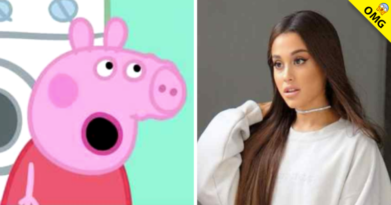 Ariana Grande se disfraza para halloween y la comparan con Peppa