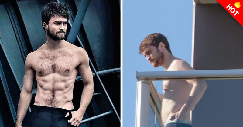 Captan a Daniel Radcliffe en calzones y las redes se alborotan