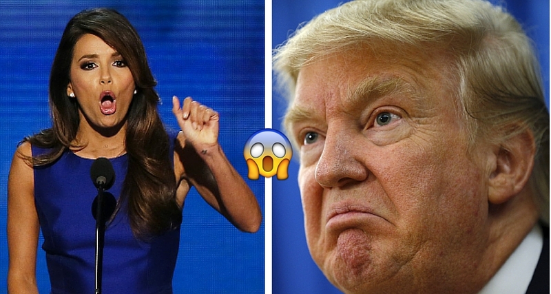 Eva Longoria da IMPACTANTE discurso en contra de Trump