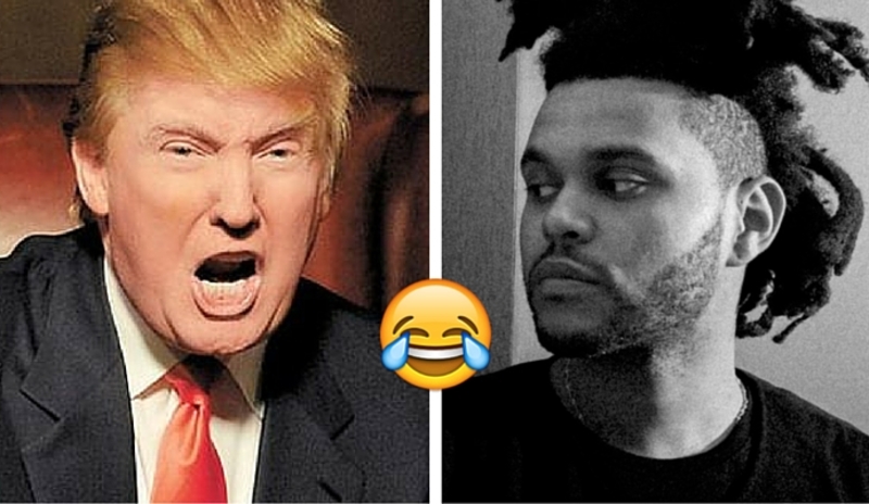 ¡The Weeknd le hace el feo a Donald Trump ÉPICAMENTE!