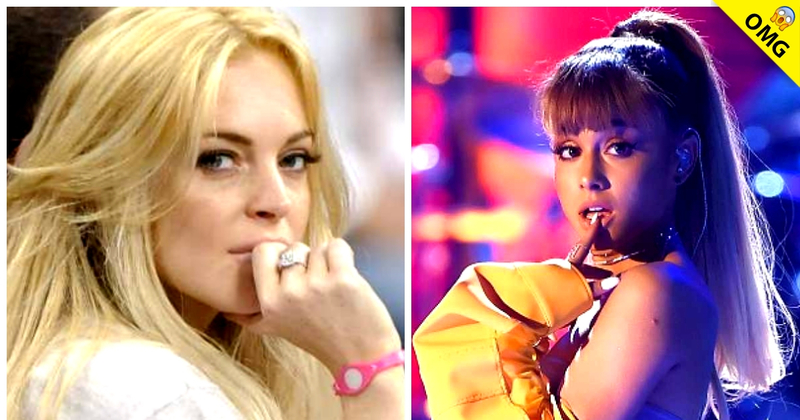 ¡Así reaccionó Lindsay Lohan al ver el video de Ariana Grande!