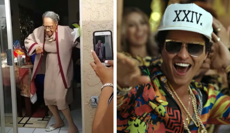 WOW! Mira de qué forma celebró esta abuelita sus 100 años