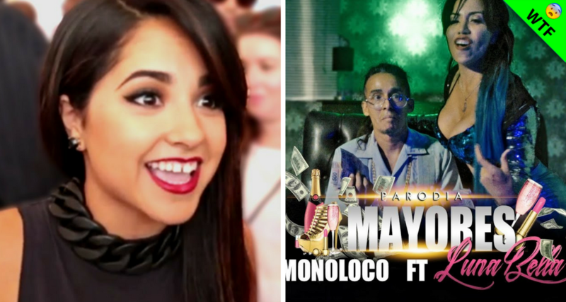 Mujer Luna Bella canta “Mayores” en una  versión MÁS vulgar