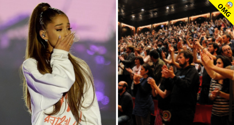 Ariana Grande sorprende a todos al llorar en pleno discurso