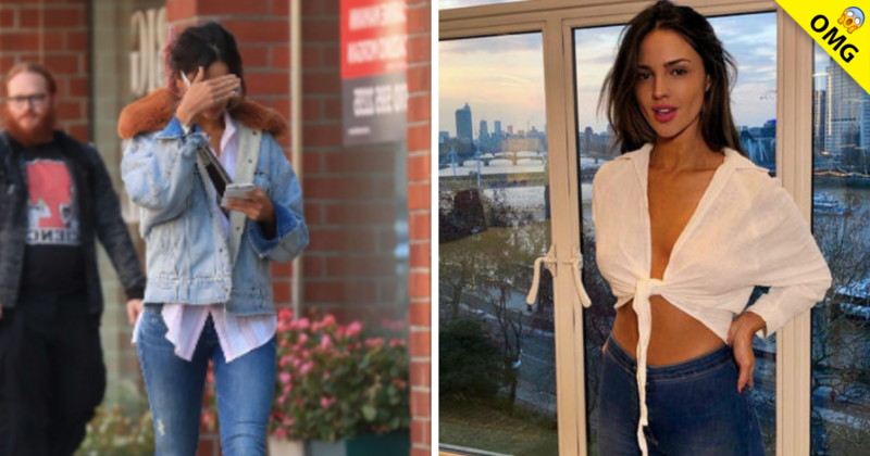 En pleno evento, Eiza González se deja ver sin ropa interior