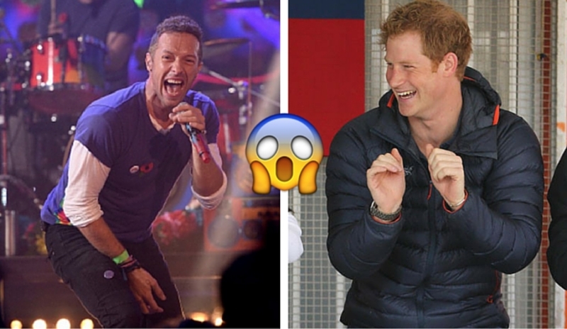 ¿El Príncipe Harry es el nuevo integrante de Coldplay? +VIDEO