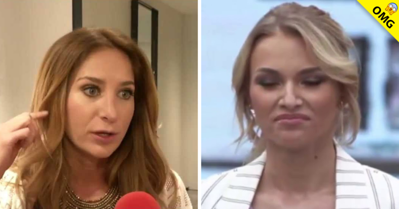 Confunden a Irina Baeva con Geraldine y esta fue su reacción