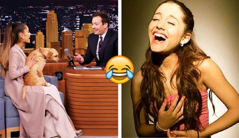 +VIDEO Ariana Grande nos mata de risa de nuevo con Jimmy Fallon