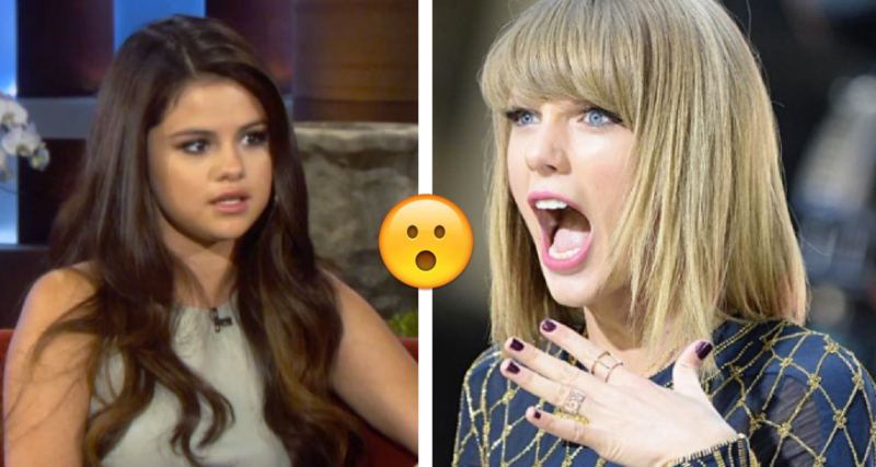 OMG! Selena le dio este mensaje a Taylor después  de su truene