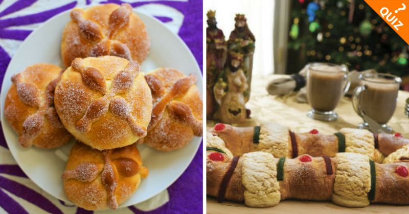 ¿Eres más pan de muerto o rosca de reyes? ¡Contesta esto!