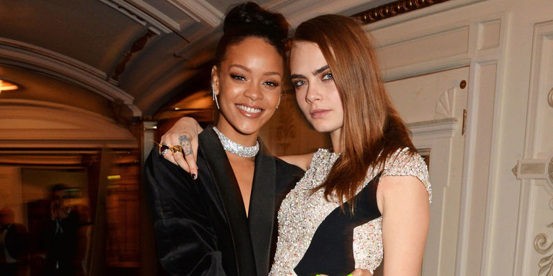 Rihanna Y Cara Develigne juntas en una película