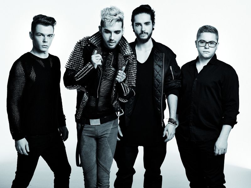 Tokio Hotel listos para su presentación hoy