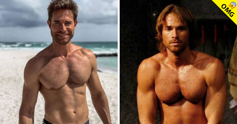 Sebastián Rulli posa completamente al natural en la playa