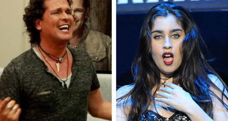 ¡Apasionado beso entre hija de Carlos Vives e integrante de 5H!