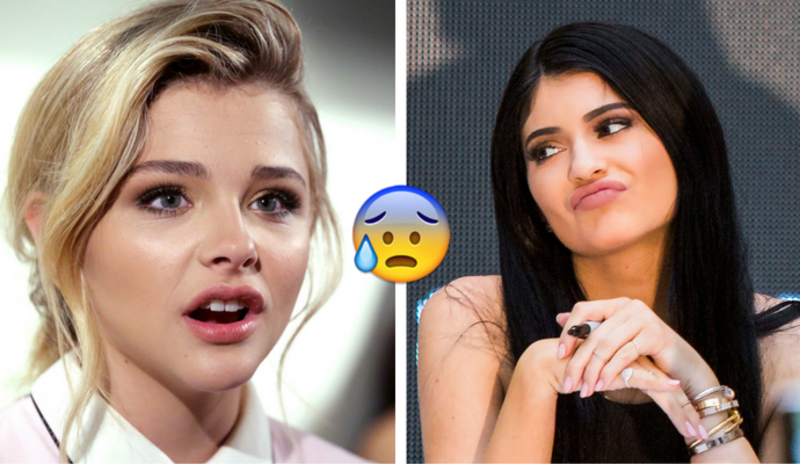 ¿Chloë Grace Moretz intentó parecerse a Kylie Jenner?